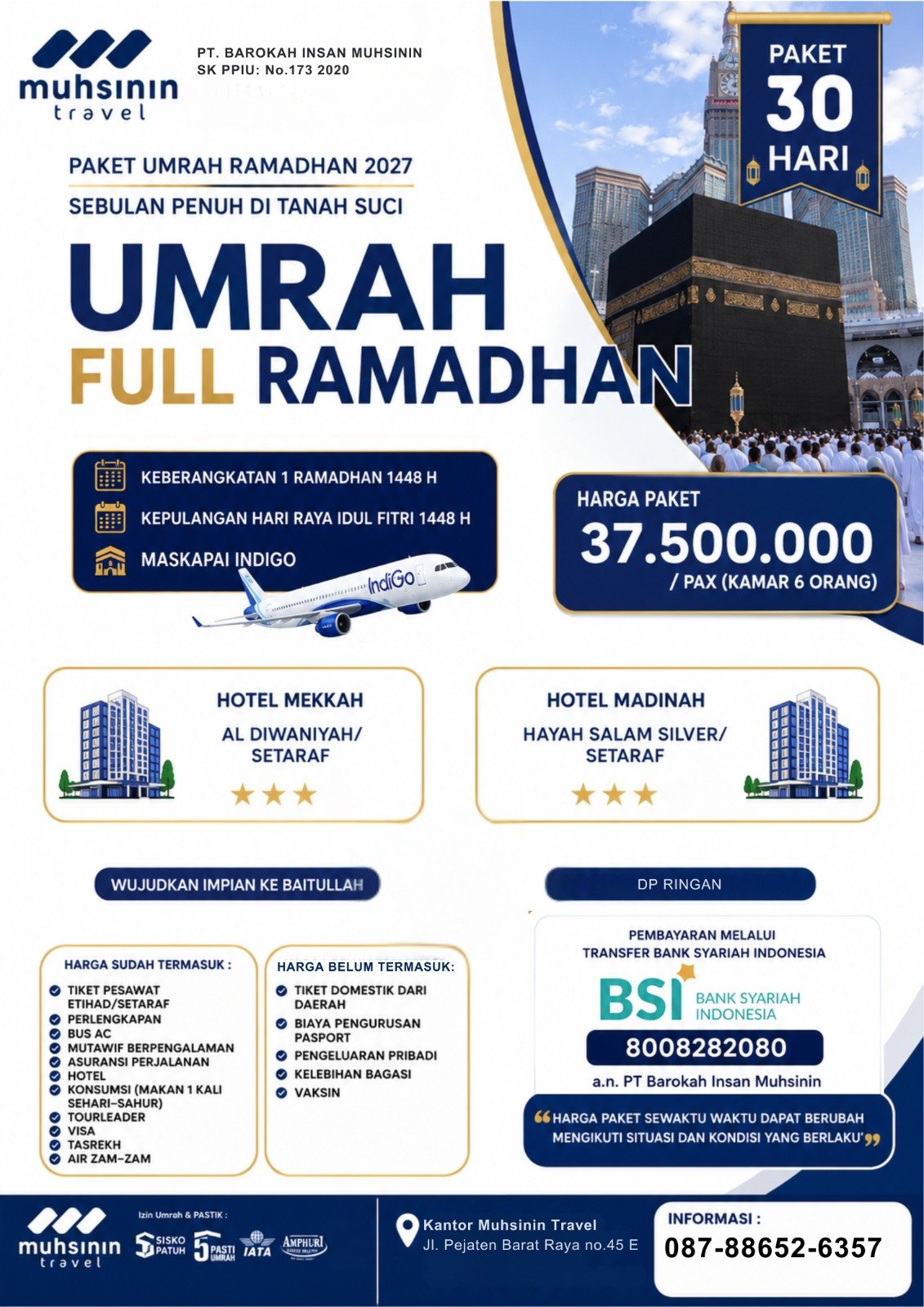 Paket Umrah Full Ramadan