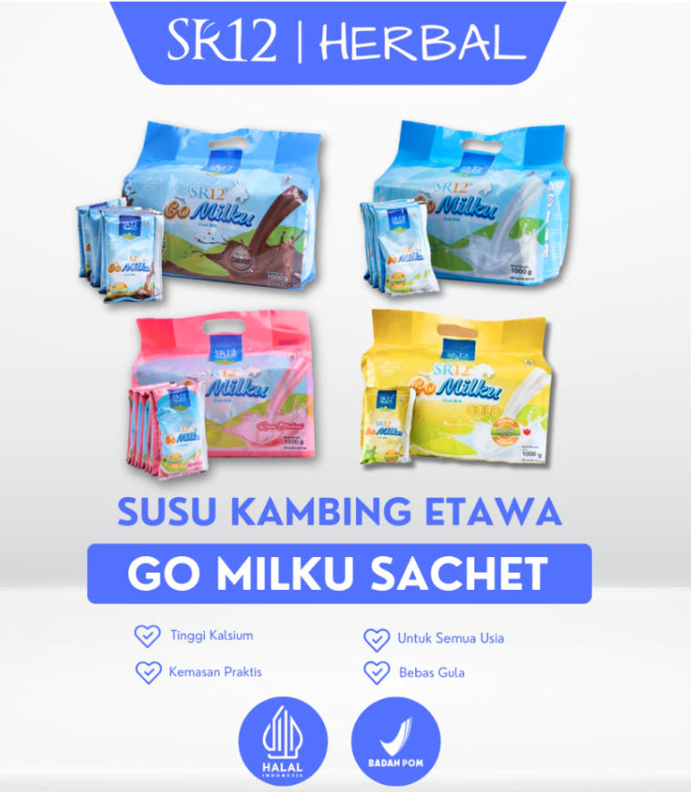 GOMILKU COKLAT SACHET 1000gr